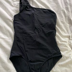 NWOT Vineyard Vines One Shoulder Bathing Suit-XS